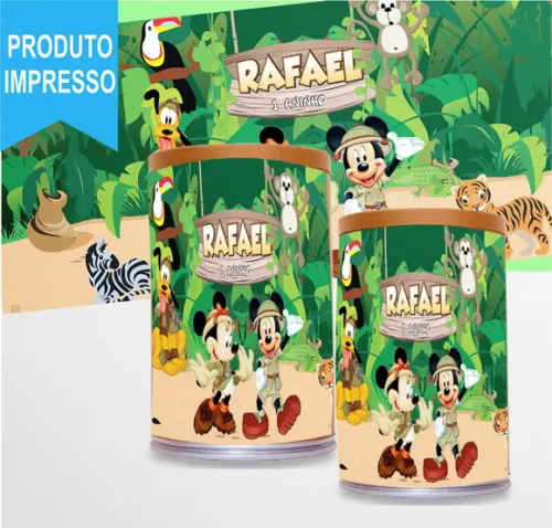 Adesivo Cofre do Mickey Sáfari
