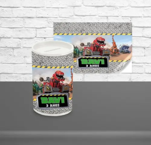 Adesivo Cofrinho DINOTRUX