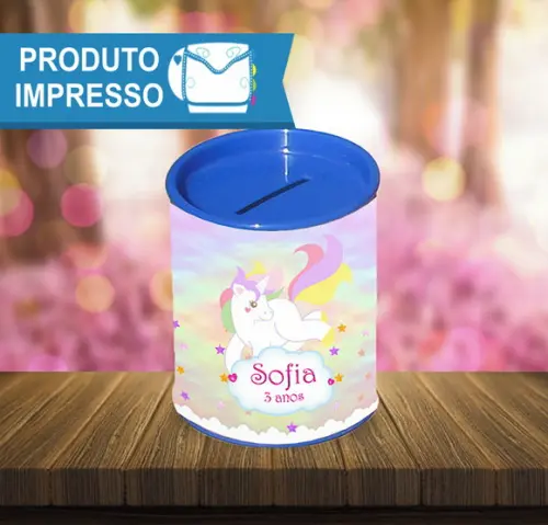 Adesivo Cofre Unicórnio