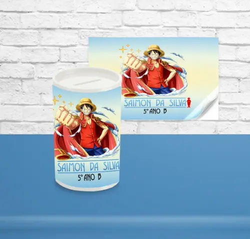 Adesivo Cofrinho One Piece