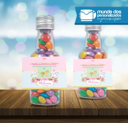 Adesivo Garrafinha Carrossel