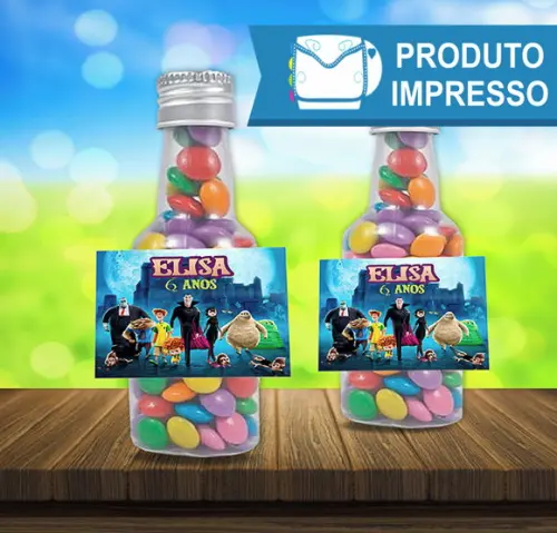 Adesivo Garrafinha Hotel Transylvania