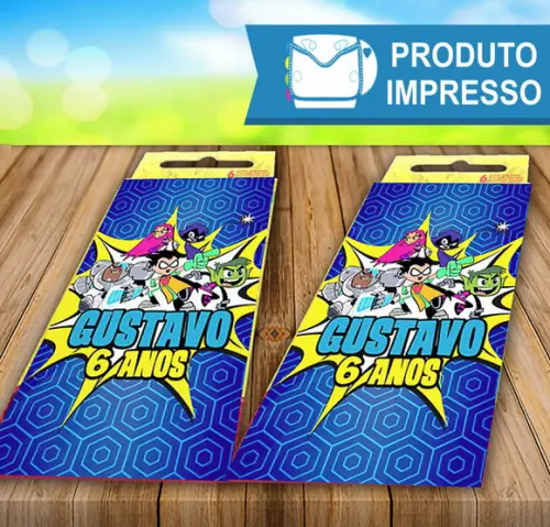 Adesivo Giz de Cera Jovens Titans