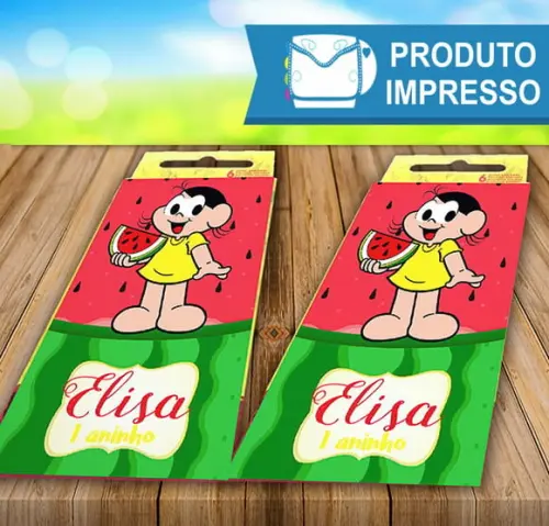 Adesivo Giz De Cera Magali