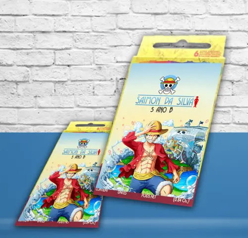 Adesivo Giz De Cera ONE PIECE