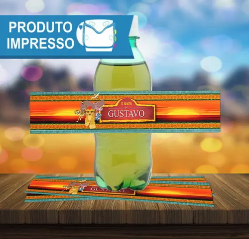Adesivo Guaraná A Guarda do Leão