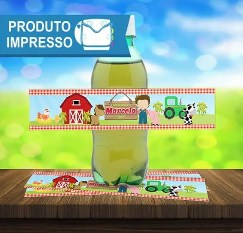 Adesivo Guaraná Fazendinha
