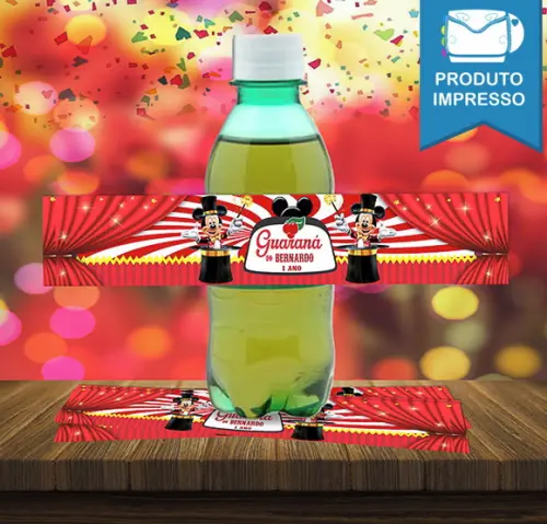 Adesivo Guaraná Mickey Circo