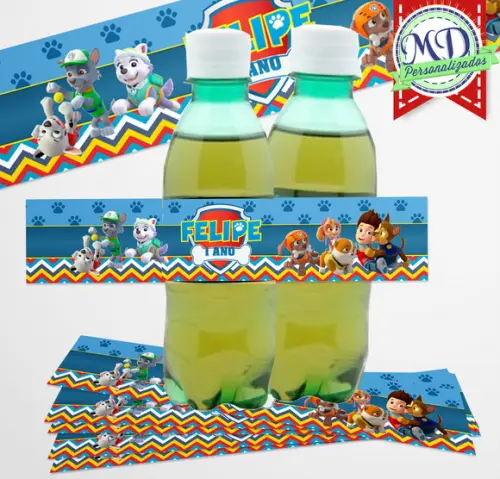 Adesivo Guaraná Patrulha Canina