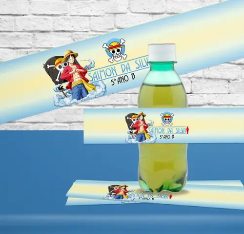 Adesivo Guaraná ONE PIECE