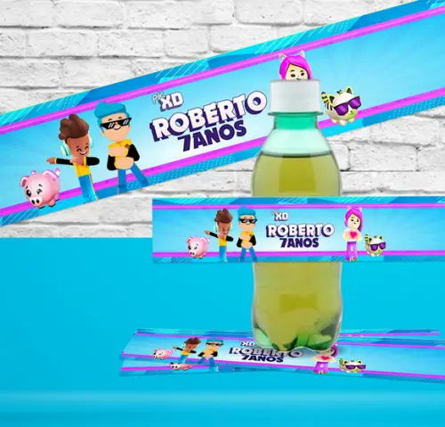 Adesivo Guaraná PK XD