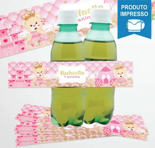 Adesivo Guaraná Ursinha Princesa