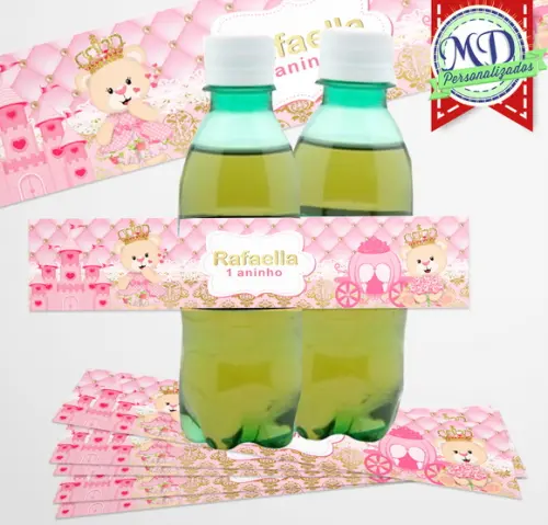 Adesivo Guaraná Ursinha Princesa