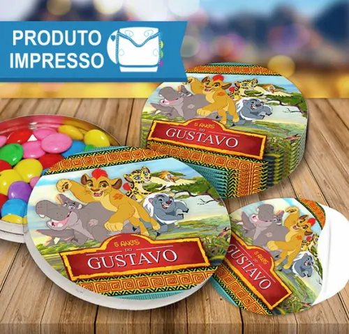 Adesivo Latinha A Guarda do Leão