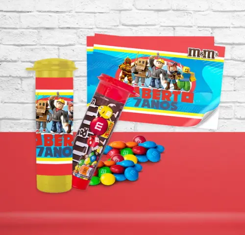 Adesivo M&m Roblox
