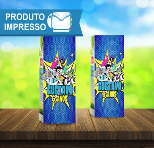 Adesivo Maletinha Jovens Titans