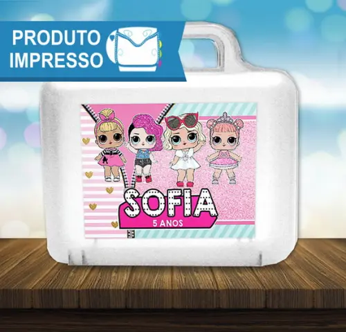 Adesivo Maletinha LOL Surprise