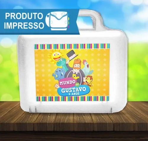 Adesivo Maletinha Mundo Bita