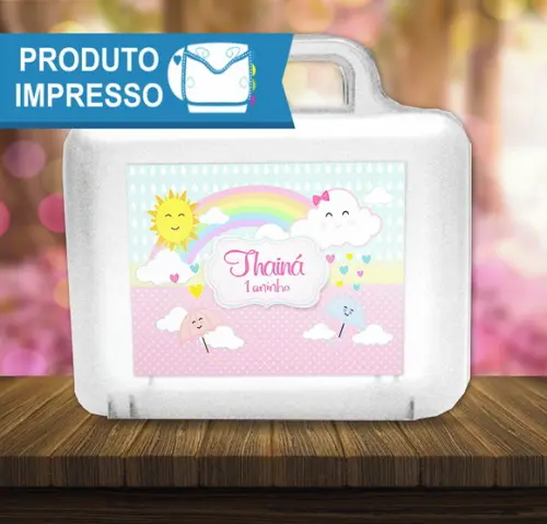 Adesivo Maletinha Chuva de Amor