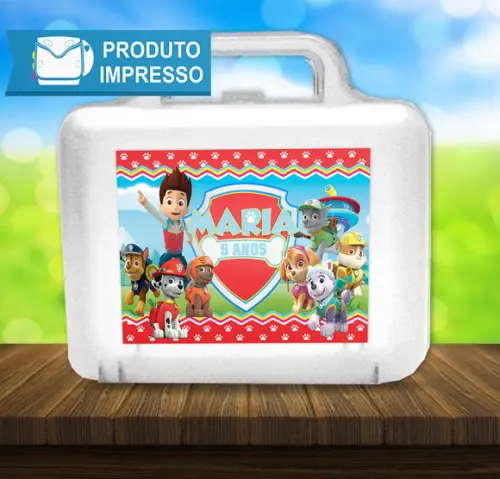Adesivo Maletinha Patrulha Canina