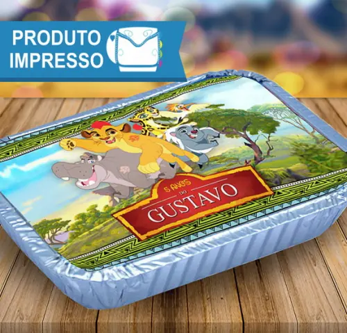 Adesivo Marmitinha A Guarda do Leão