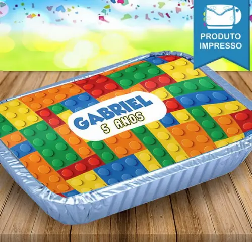 Adesivo Marmitinha Lego