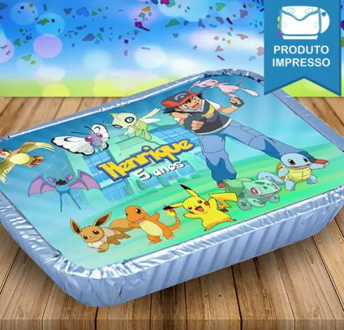 Adesivo Marmitinha Pokémon