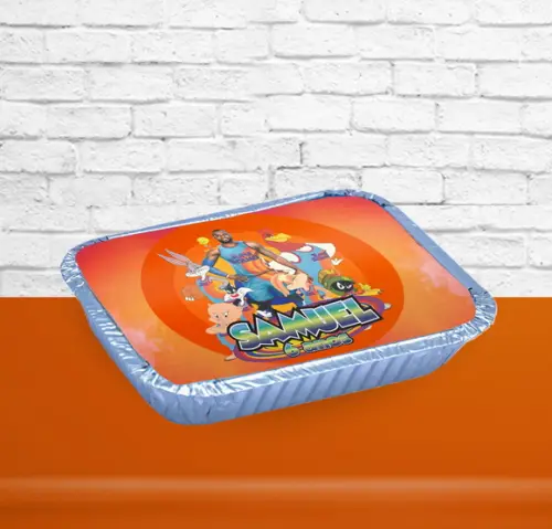 Adesivo Marmitinha SPACE JAM