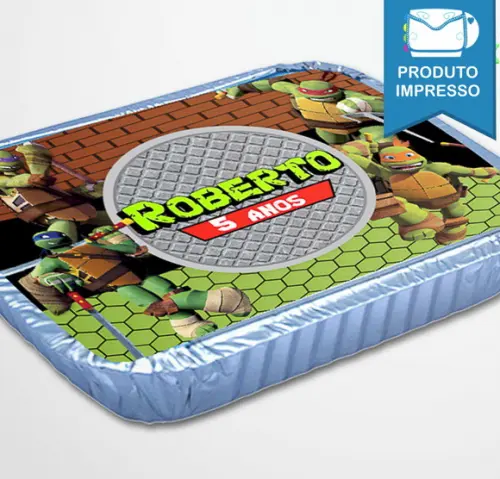 Adesivo Marmitinha Tartarugas Ninja