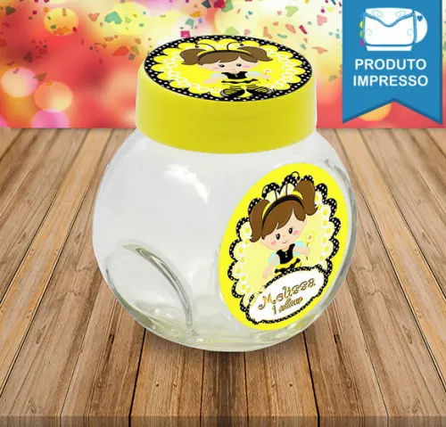 Adesivo Mini Baleiro Abelhinha