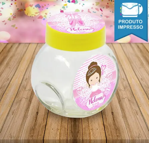 Adesivo Mini Baleiro Bailarina