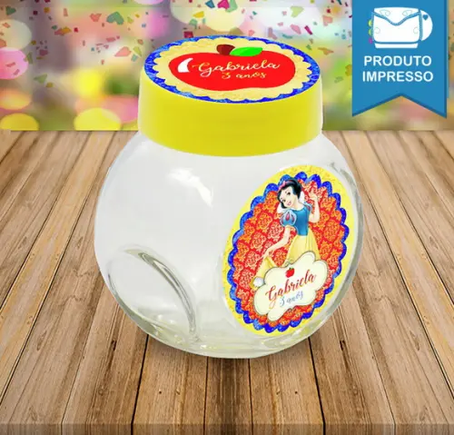 Adesivo Mini Baleiro Branca de Neve
