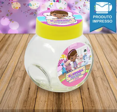 Adesivo Mini Baleiro Doutora Brinquedos