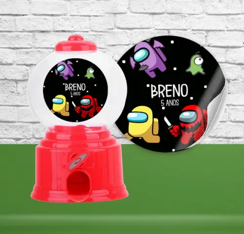 Adesivo Mini Baleiro Candy Among US