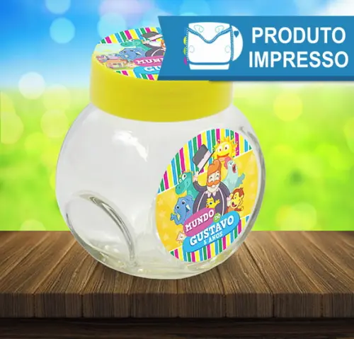 Adesivo Mini Baleiro Mundo Bita