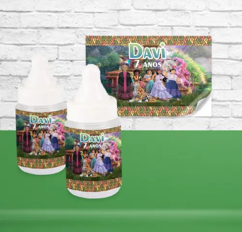 Adesivo Mini Mamadeira ENCANTO