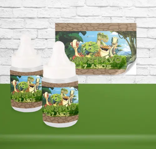 Adesivo Mini Mamadeira Gigantossauro