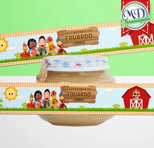 Adesivo Papinha Cocoricó