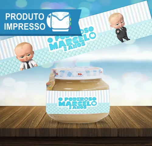 Adesivo Papinha O Poderoso Chefinho