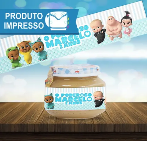 Adesivo Papinha O Poderoso Chefinho
