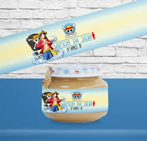 Adesivo Papinha ONE PIECE