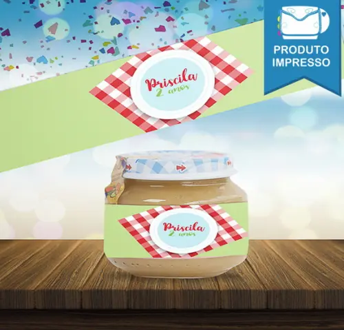 Adesivo Papinha Picnic