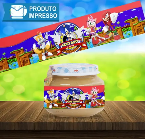 Adesivo Papinha Sonic