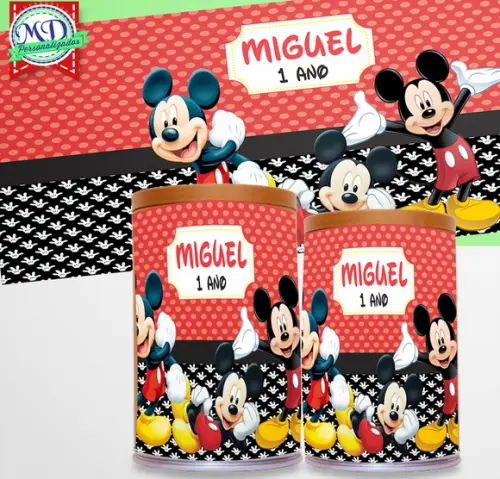 Adesivo Para Cofre do Mickey