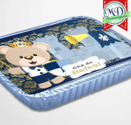 Adesivo para Marmitinha Ursinho