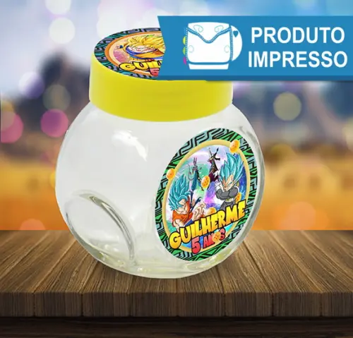 Adesivo para Mini Baleiro Dragon Ball