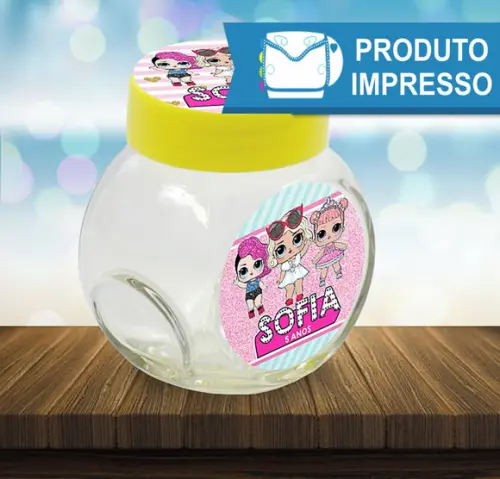Adesivo para Mini Baleiro LOL Surprise