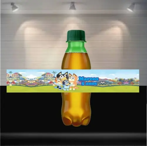 Adesivo para Refrigerante Bluey