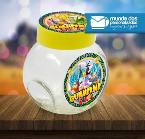 Adesivo para Mini Baleiro Dragon Ball