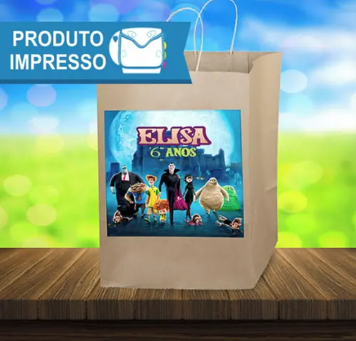 Adesivo para Sacola Hotel Transylvania